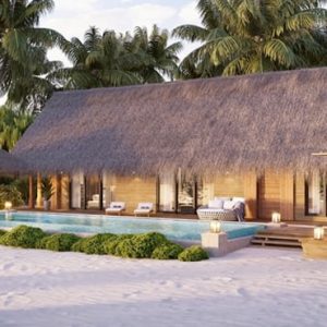 Maldives Honeymoon Packages Waldorf Astoria Maldives Ithaafushi King Beach Villa With Pool 2