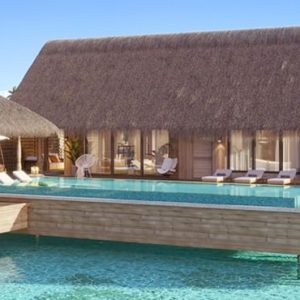 Maldives Honeymoon Packages Waldorf Astoria Maldives Ithaafushi Two Queen Bedded Grand Overwater Villa With Pool