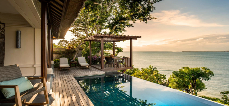 Luxury Bali Holiday Packages Four Seasons Bali At Jimbaran Two Bedroom Premier Ocean Villa