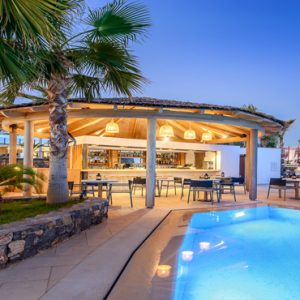 Luxury Greece Holiday Packages Stella Island Crete Cabana Pool Bar3