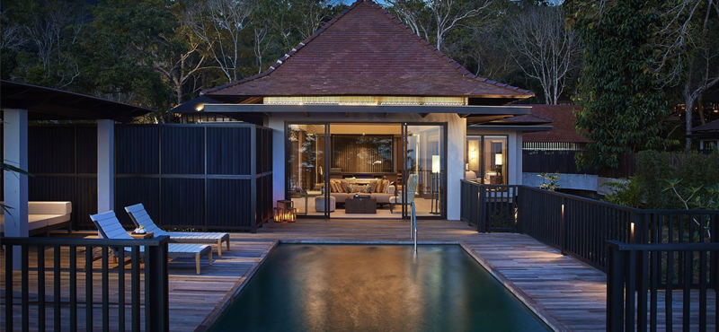 Luxury Malaysia Holiday Packages The Ritz Carlton Langkawi Beach Villa One Bedroom