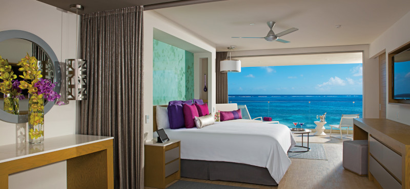 Luxury Mexico Holidays Packages Breathless Riviera Cancun Resort & Spa Xhale Club Master Suite Ocean Front