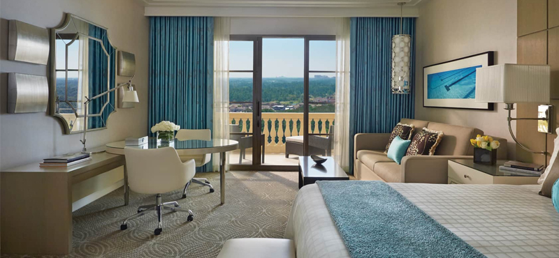 Luxury Orlando Holiday Packages Four Seasons Resort Orlando At Walt Disney World Accessible Golden Oak View Room