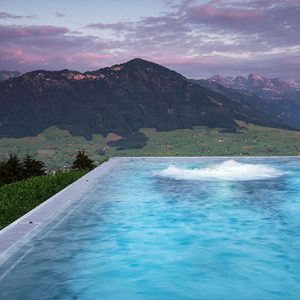 Luxury Switzerland Holiday Packages Hotel Villa Honegg Infinity Pool1