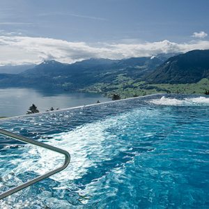 Luxury Switzerland Holiday Packages Hotel Villa Honegg Infinity Pool2