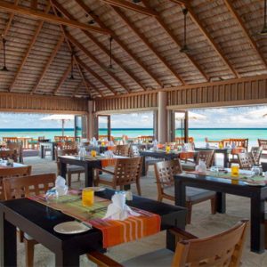 Veligandu Island Resort & Spa Luxury Maldives Holiday Packages Dhonveli Restaurant