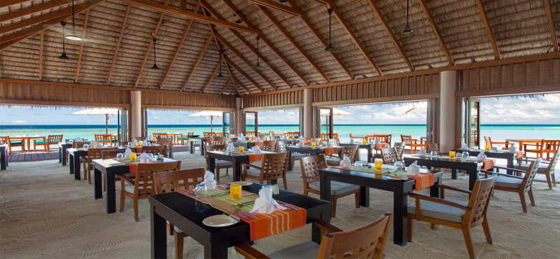 Veligandu Island Resort & Spa Luxury Maldives Holiday Packages Dhonveli Restaurant