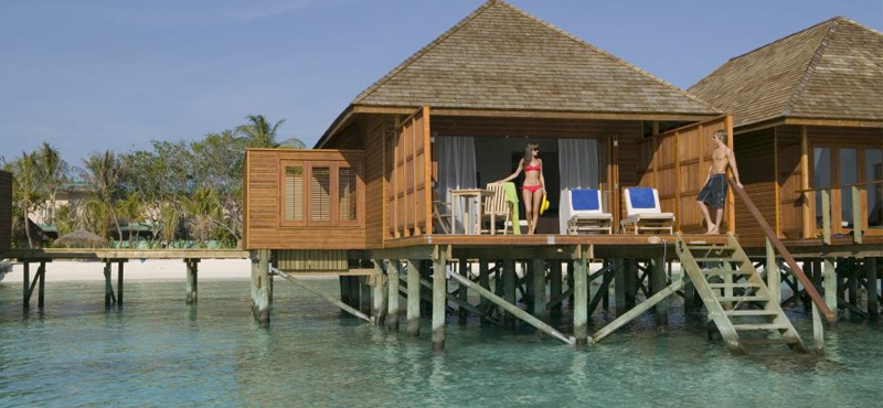 Veligandu Island Resort & Spa Luxury Maldives Holiday Packages Jacuzzi Water Villa Exterior