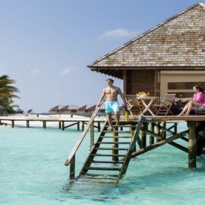 Veligandu Island Resort & Spa Luxury Maldives Holiday Packages Water Villa Exterior