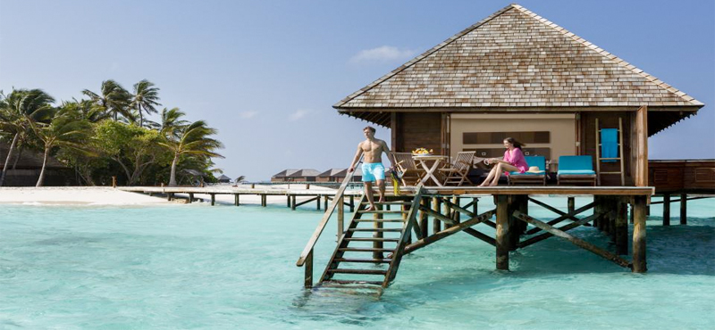 Veligandu Island Resort & Spa Luxury Maldives Holiday Packages Water Villa Exterior