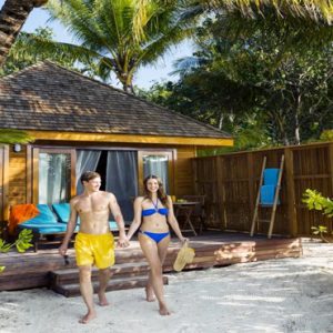 Veligandu Island Resort & Spa Luxury Maldives Holiday Packages Beach Villa Exterior