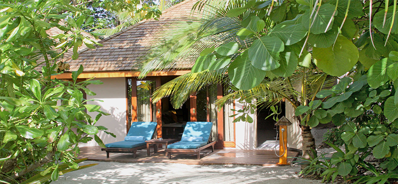 Veligandu Island Resort & Spa Luxury Maldives Holiday Packages Beach Villa Exterior1