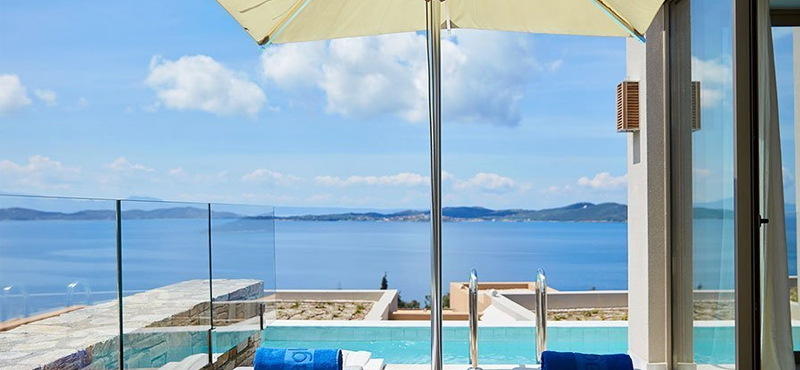 Greece Luxury Greece Holiday Packages Eagles Villas Greece Ocean One Bedroom Pool Villa 2