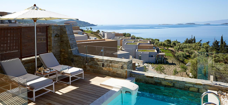 Greece Luxury Greece Holiday Packages Eagles Villas Greece Ocean One Bedroom Pool Villa 6