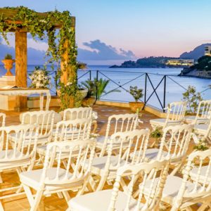 Luxury Spain Holiday Packages Secrets Mallorca Villamil Resort & Spa Beach Weddings Setup3
