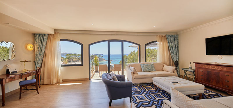 Luxury Spain Holiday Packages Secrets Mallorca Villamil Resort & Spa La Suite Presidencial 2 Living Room