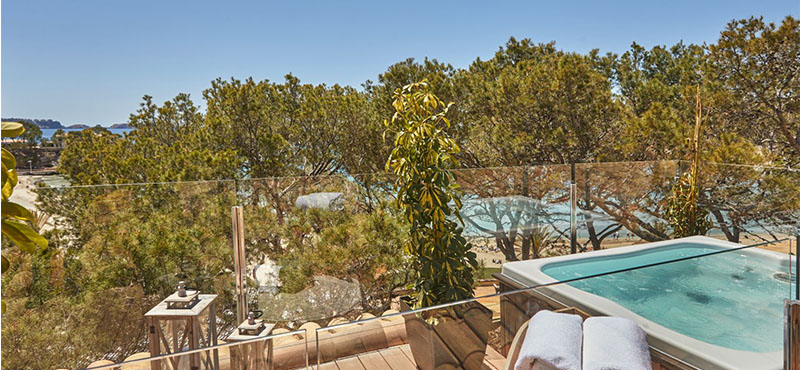 Luxury Spain Holiday Packages Secrets Mallorca Villamil Resort & Spa La Suite Presidencial 4 Balcony