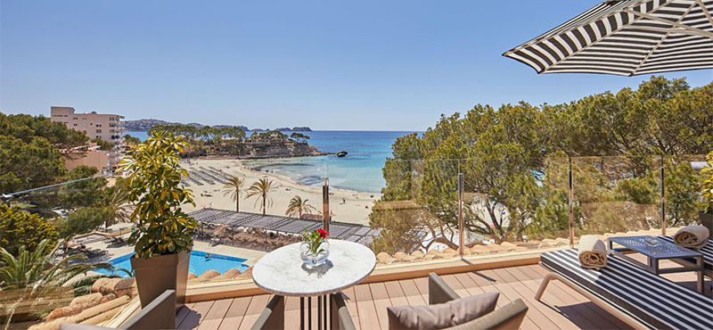 Luxury Spain Holiday Packages Secrets Mallorca Villamil Resort & Spa La Suite Presidencial 6 Balcony