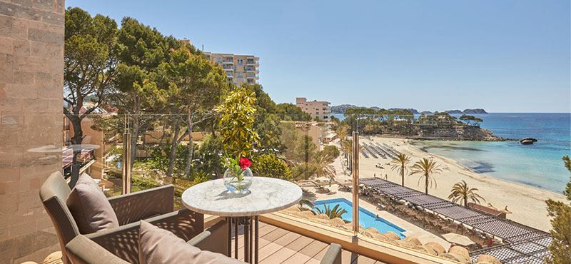 Luxury Spain Holiday Packages Secrets Mallorca Villamil Resort & Spa La Suite Presidencial 7 Balcony