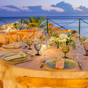 Luxury Spain Holiday Packages Secrets Mallorca Villamil Resort & Spa Outdoor Beach Weddings Reception Setup1