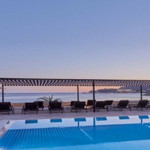 Luxury Spain Holiday Packages Secrets Mallorca Villamil Resort & Spa Pool At Night