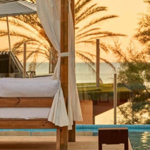 Luxury Spain Holiday Packages Secrets Mallorca Villamil Resort & Spa Pool Bed
