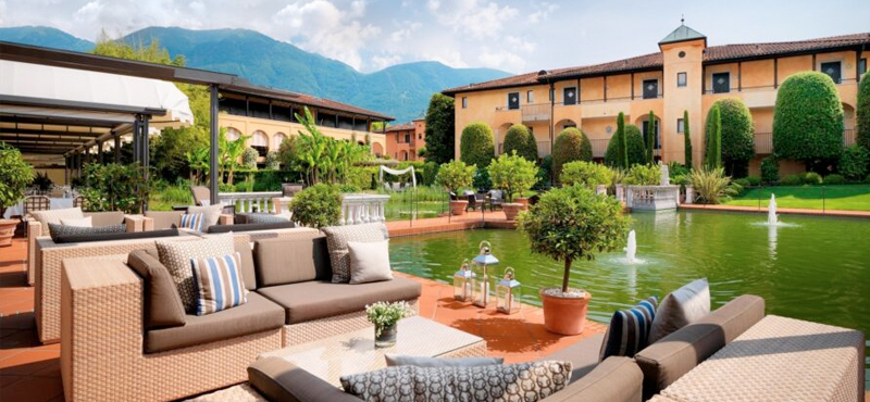 Luxury Switzerland Holiday Packages Giardino Ascona Bar Side