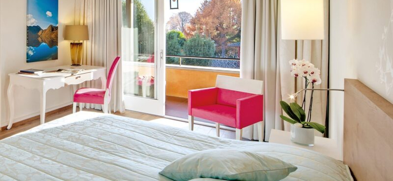 Luxury Switzerland Holiday Packages Giardino Ascona Double Room Casa Rosa