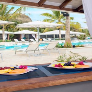 Beach Weddings Abroad St Lucia Weddings Dining By Pool