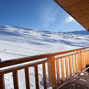 Chalet Hotel Kaya France Holiday Balcony View