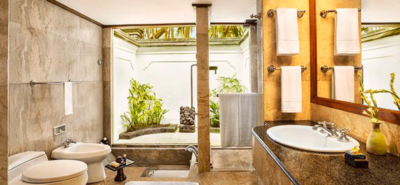 Luxury Bali Holiday Packages The Oberoi Bali Lanai Garden View Room Bathroom