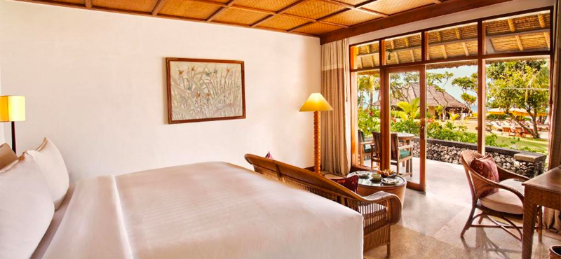 Luxury Bali Holiday Packages The Oberoi Bali Lanai Garden View Room Bedroom 2