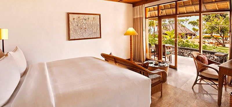 Luxury Bali Holiday Packages The Oberoi Bali Lanai Ocean View Room Bedroom
