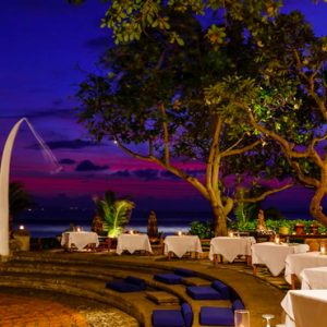 Luxury Bali Holiday Packages The Oberoi Bali Outdoor Dining