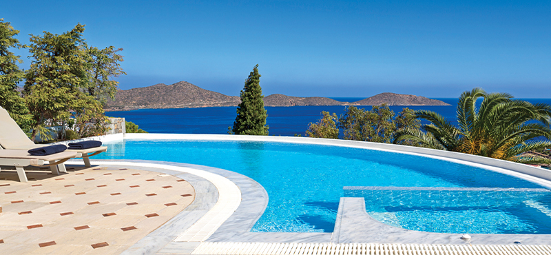 Luxury Greece Holiday Packages Elounda Gulf Villas Mediterranean Pool Villas Image 6