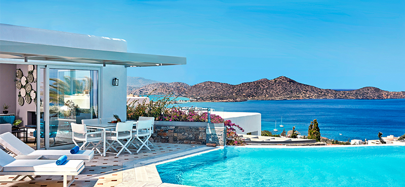 Luxury Greece Holiday Packages Elounda Gulf Villas Mediterranean Pool Villas Image 9