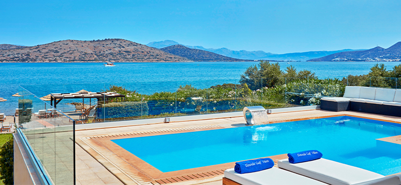 Luxury Greece Holiday Packages Elounda Gulf Villas The Elounda Seafront Villa Image 1