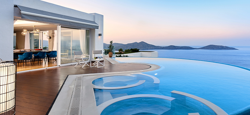 Luxury Greece Holiday Packages Elounda Gulf Villas The Royal Spa Pool Villa Image 1