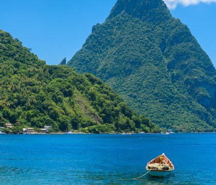 a picture of St Lucia