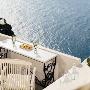 Luxury Greece Holiday Packages Oia Mare Villas Aerial View