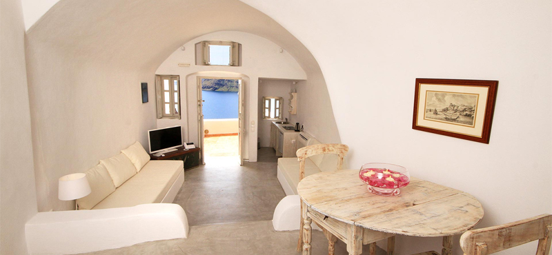 Luxury Greece Holiday Packages Oia Mare Villas Cave Suite 2