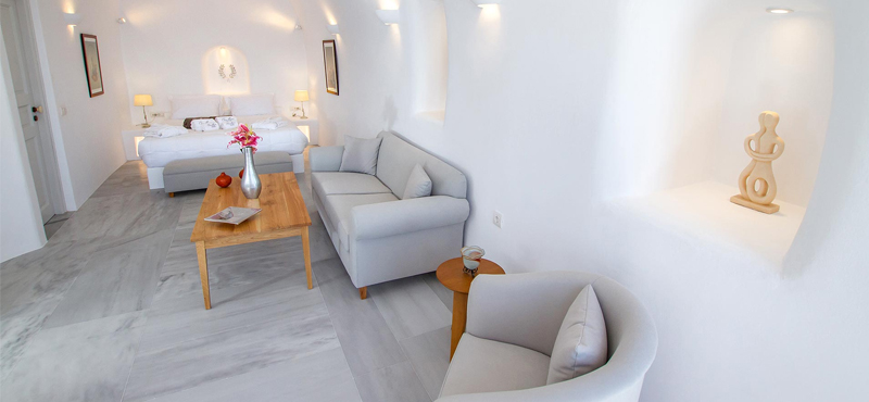 Luxury Greece Holiday Packages Oia Mare Villas Cave Superior Studio With Hot Tub 4