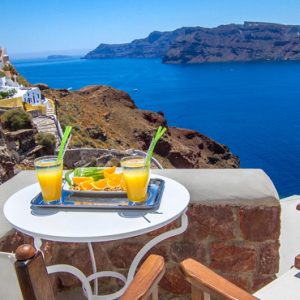 Luxury Greece Holiday Packages Oia Mare Villas Cave Superior Studio With Hot Tub 6