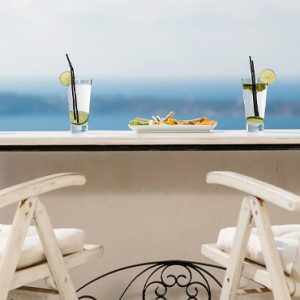 Luxury Greece Holiday Packages Oia Mare Villas Drinks