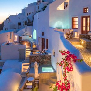 Luxury Greece Holiday Packages Oia Mare Villas Gallery Exterior