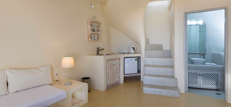 Luxury Greece Holiday Packages Oia Mare Villas Honeymoon Cave Suite Bathroom