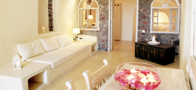 Luxury Greece Holiday Packages Oia Mare Villas Two Bedroom Cave Suite 2