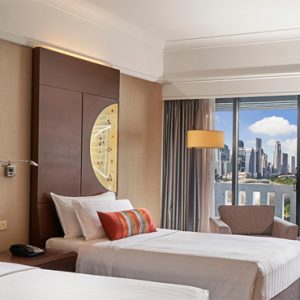 Luxury Singapore Holiday Packages PARKROYAL On Marina Bay Superior Room Bedroom 2