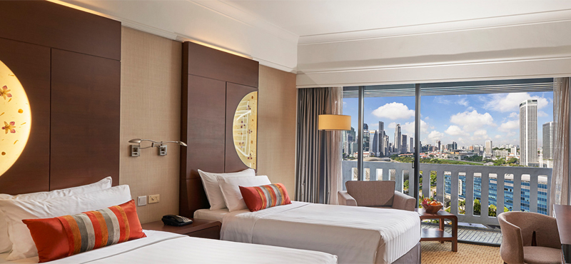 Luxury Singapore Holiday Packages PARKROYAL On Marina Bay Superior Room Bedroom 2