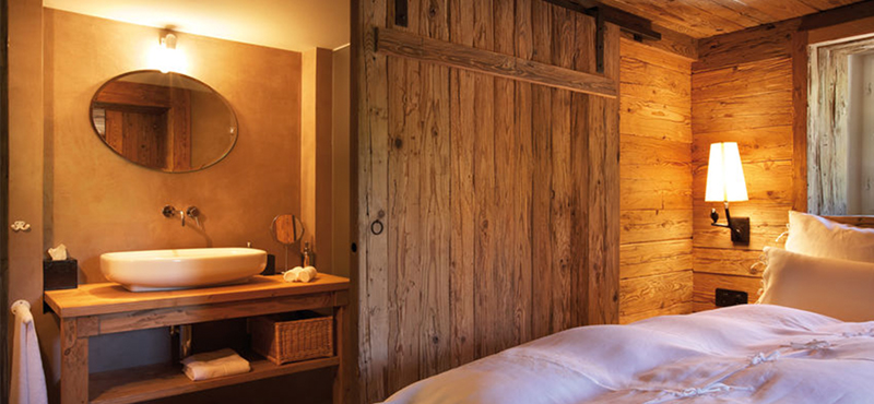 Luxury Switzerland Holiday Packages Guarda Val Mountain Pasture Room Bathroom
